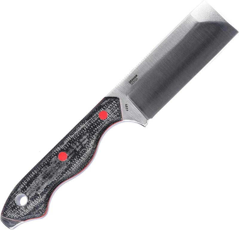 CRKT سكين رازل الثابتة مع غمد: شفرات فولاذ D2 بحافة مستقيمة، مقبض ميكارتا، 4037 - Image 2
